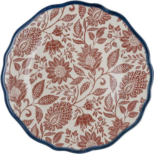 Giftset 2 Plates 27 cm Hedingham Blue Terra-3