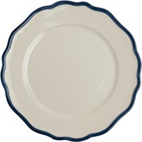 Giftset 2 Plates 27 cm Solid Blue-3