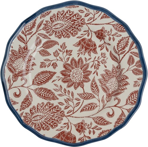 Giftset 2 Plates 21 cm Hedingham Blue Terra-3