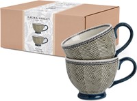 Giftset 2 Mugs Edwin Blue Sage 43 cl.-2