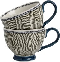 Giftset 2 Mugs Edwin Blue Sage 43 cl.