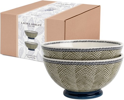 Giftset 2 Kommen 15,5 cm Edwin Blue Sage-2