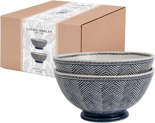 Giftset 2 Bowls 15,5 cm Edwin Blue-2