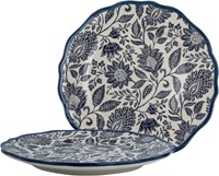Giftset 2 Plates 27 cm Hedingham Blue