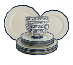 Giftset 12-delig Blue