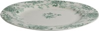 Bord 23 cm Bloemen groen-2