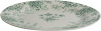 Bord 18 cm Bloemen groen-2