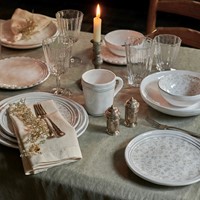Laura Ashley Bord 20 cm Wit-3