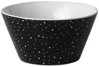 Bliss Kom 10 cm Zwart Glitter 