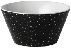 Bliss Kom 10 cm Zwart Glitter 
