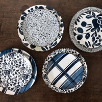 Dutch Floral Bord 26 cm Check-1