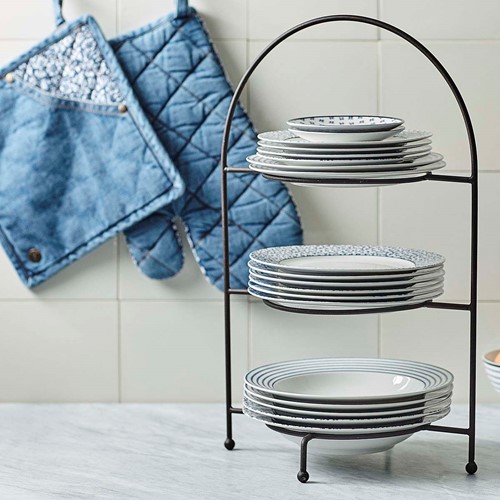 No label Plate Rack 3-tier-2