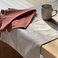 Dutch Rose Servet 45x45 cm terracotta-3