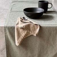  Dutch Rose Tafelloper 40x150 cm dubbelzijdig terracotta-beige-3