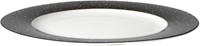 Dutch Rose Plate 26 cm Black Glitter-2