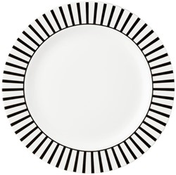 Dutch Rose Cakeplate 18 cm Stripe Black