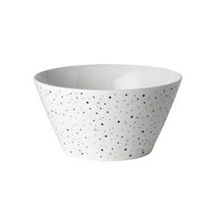 Bliss Kom 14 cm Wit Glitter
