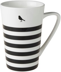 Dutch Rose Mug XL Stripe 43 cl.