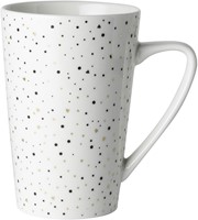 Dutch Rose BECHER XL WEISS FLITTER DUTCH ROSE