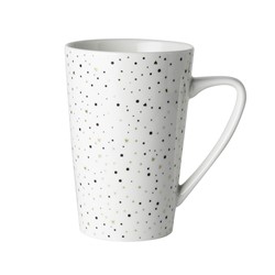 Bliss Beker XL Wit Glitter 43 cl.