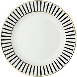Dutch Rose Plate 21 cm Stripe Gold