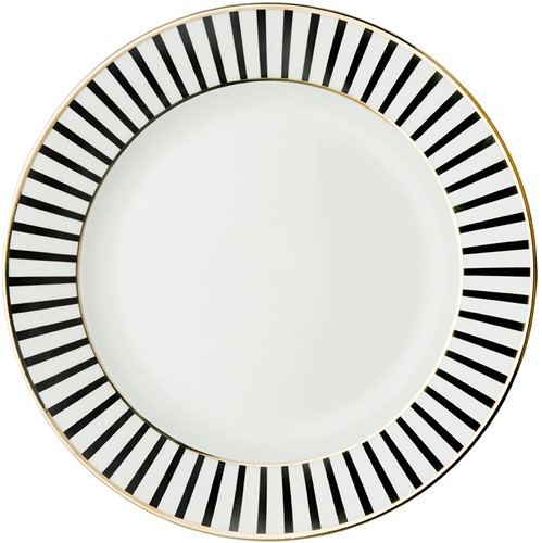 Bliss Bord Plat 21 cm Streep Goud