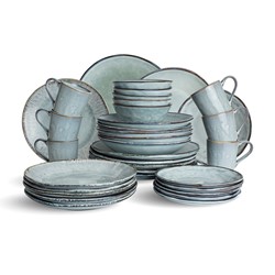 Set 36 Delig Servies Blauw