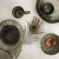 Dutch Rose Set 36 Pcs Tableware Green-3