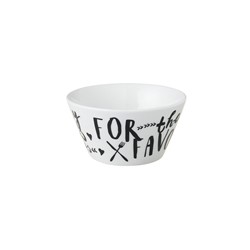 Bliss Kom 10 cm Snacks Wit