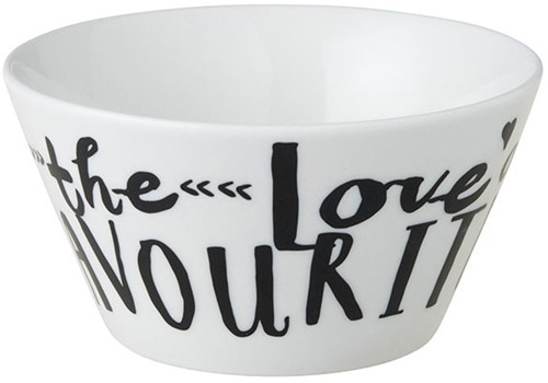 Dutch Rose Bowl 10 cm Snacks White-2