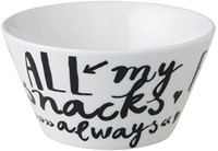 Bliss Kom 10 cm Snacks Wit-3