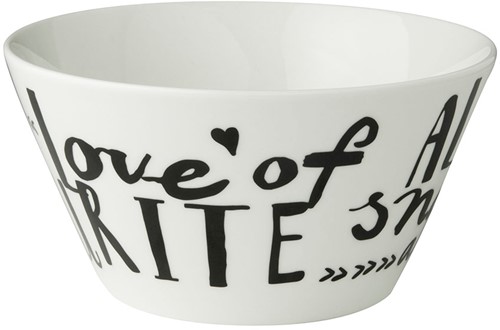 Bliss Kom 14 cm Snacks Wit 