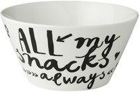 Bliss Kom 14 cm Snacks Wit -3