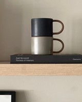 Dutch Rose Mug Dark Grey 37 cl.-3