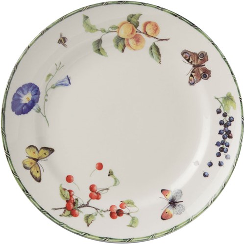Janneke Brinkman Fruit and Flowers Gebakbord 17 cm
