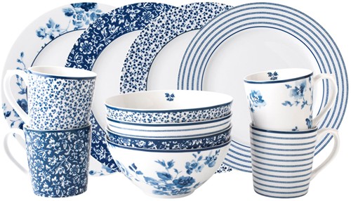 Laura Ashley Giftset 12 Delig Ontbijtset 