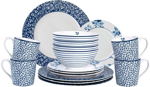 Laura Ashley Giftset 16 Delig Dinnerset 