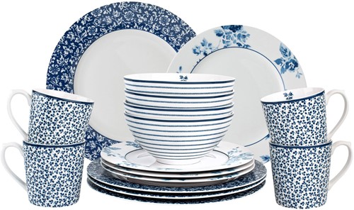 Laura Ashley Giftset 16 Delig Dinnerset 