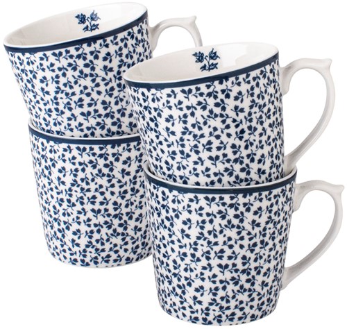 Laura Ashley Giftset 4 Bekers Floris 32 cl.