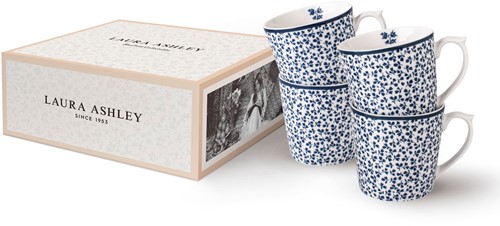 Laura Ashley Giftset 4 Bekers Floris 32 cl.-2