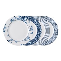 Laura Ashley Giftset 4 Plates 20 cm Assorted