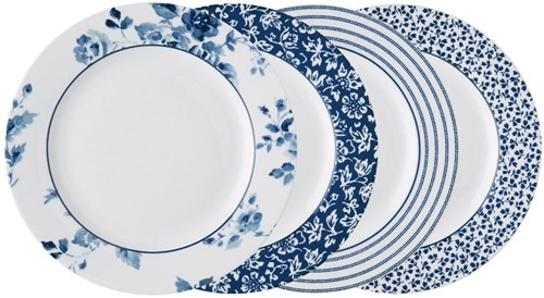 Laura Ashley Giftset 4 Borden 20 cm Assorti