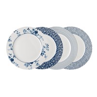 Laura Ashley Giftset 4 Plates 26 cm Assorted