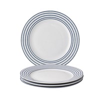 Laura Ashley Giftset 4 Plates 20 cm Candy Stripe