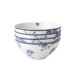 Laura Ashley Giftset 4 Kommen 16 cm China Rose 