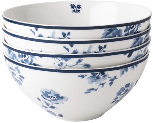 Laura Ashley Giftset 4 Kommen 16 cm China Rose 
