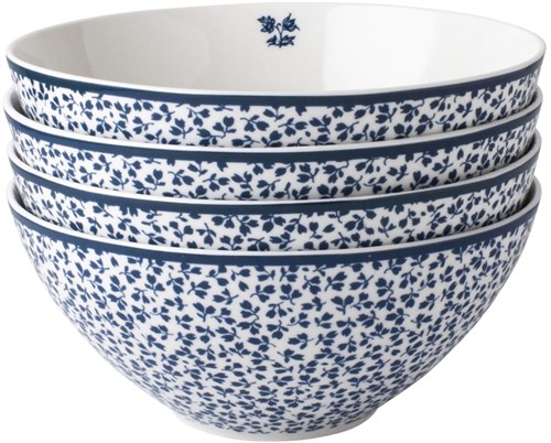 Laura Ashley Giftset 4 Kommen 16 cm Floris
