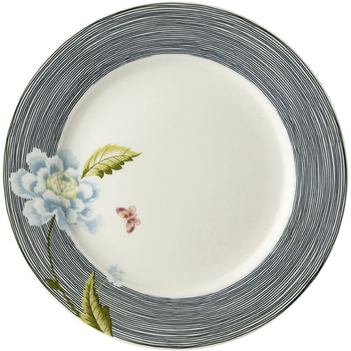 Laura Ashley Bord Plat 20 cm Midnight Pinstripe 