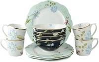 Laura Ashley Giftset 12 Delig Dinnerset 