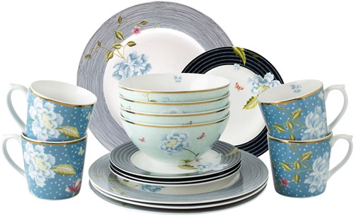 Laura Ashley Giftset 16 Delig Dinnerset
